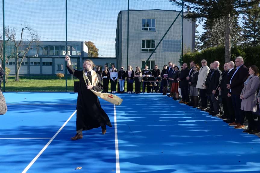 Otwarto kort tenisowy przy Zespole Szkół Budowlanych w Jaśle