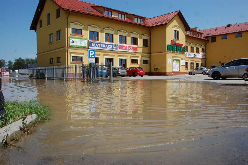 Krajobraz po kataklizmie w Jaśle