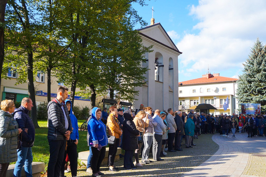 Krucjata Różańcowa przeszła ulicami Jasła