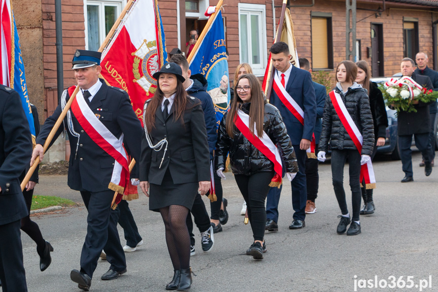 Marsz Niepodległościowy w Osieku Jasielskim