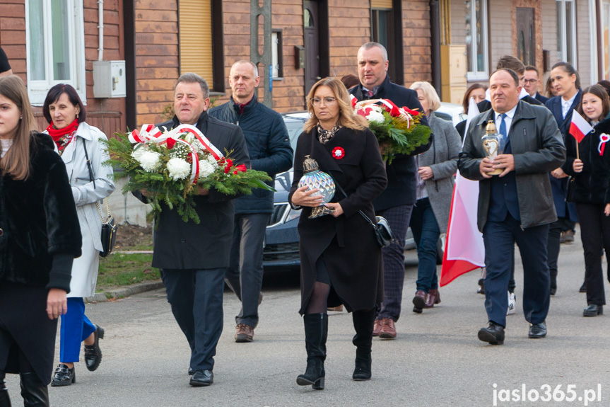 Marsz Niepodległościowy w Osieku Jasielskim