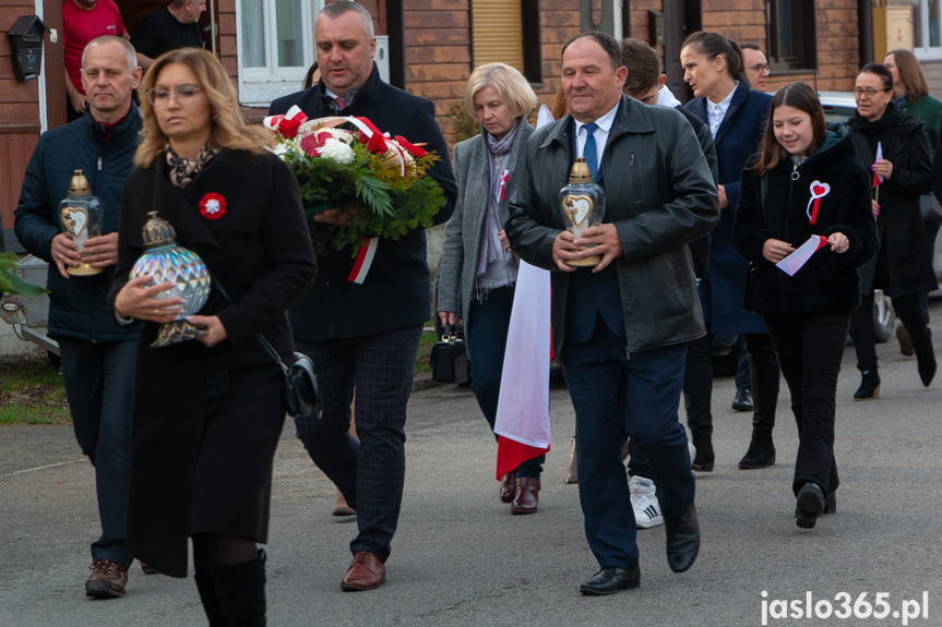 Marsz Niepodległościowy w Osieku Jasielskim