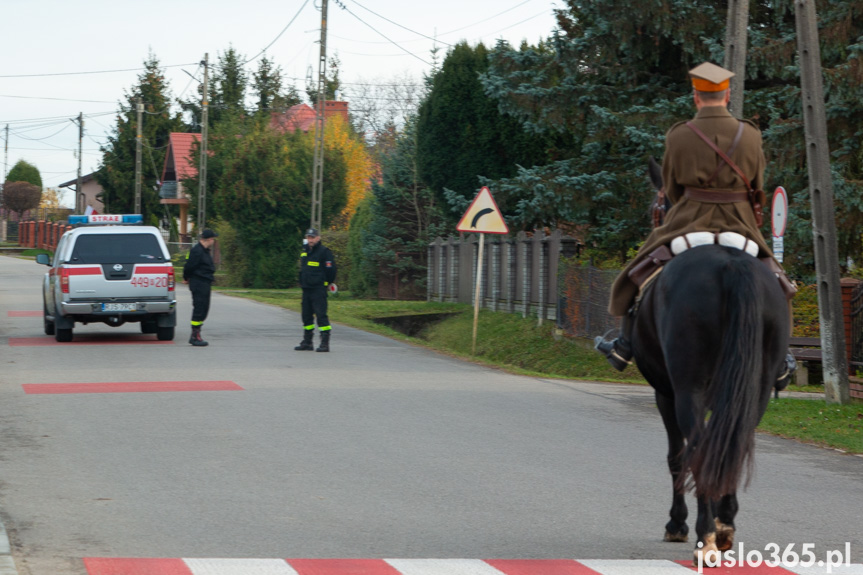 Marsz Niepodległościowy w Osieku Jasielskim