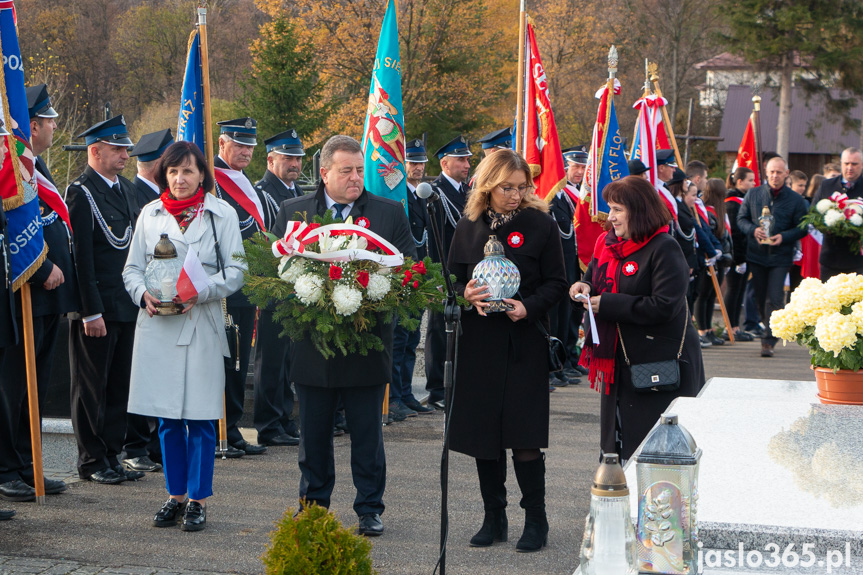 Marsz Niepodległościowy w Osieku Jasielskim