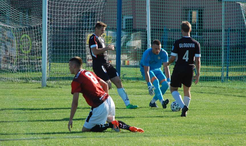 Mecz IV ligi podkarpackiej Czarni 1910 Jasło - Głogovia Głogów Małopolski 3-0