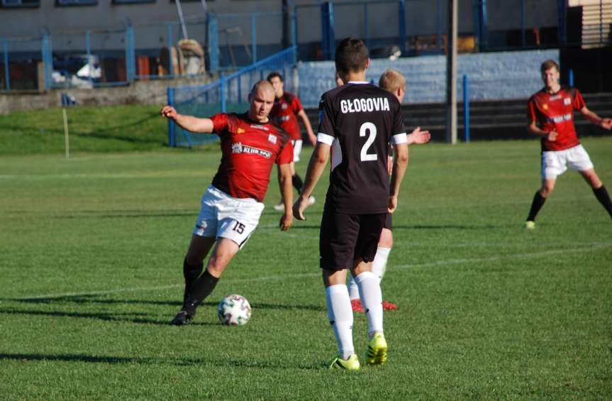 Mecz IV ligi podkarpackiej Czarni 1910 Jasło - Głogovia Głogów Małopolski 3-0