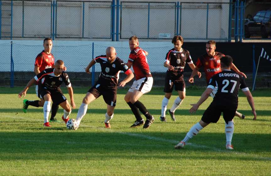 Mecz IV ligi podkarpackiej Czarni 1910 Jasło - Głogovia Głogów Małopolski 3-0