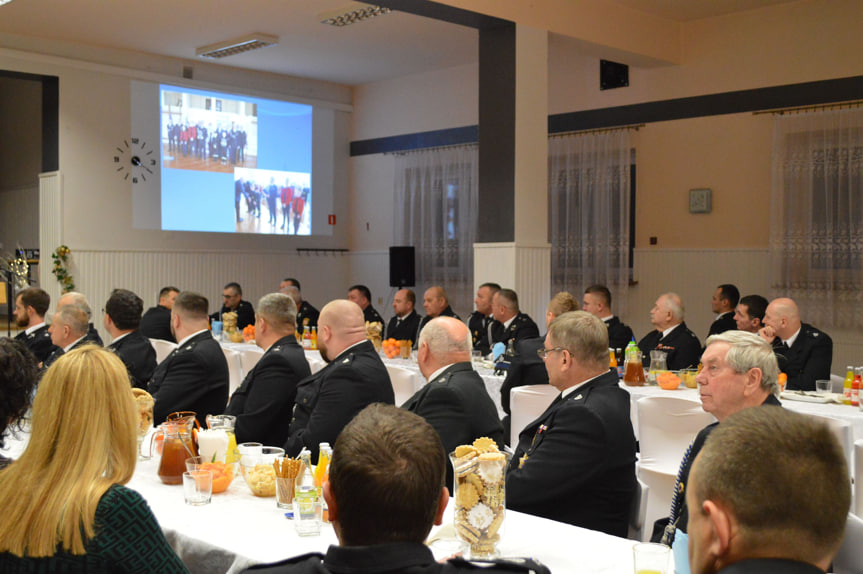 Noworoczne posiedzenie w Niepli strażaków z gminy Jasło