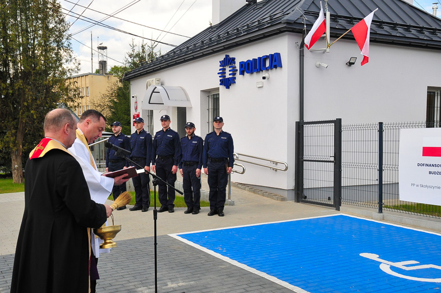 Nowy posterunek policji w Skołyszynie