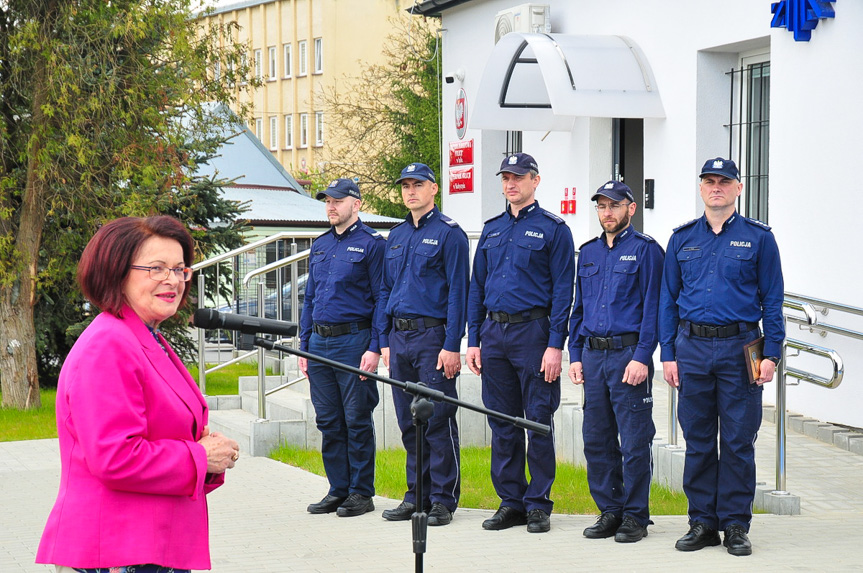 Nowy posterunek policji w Skołyszynie