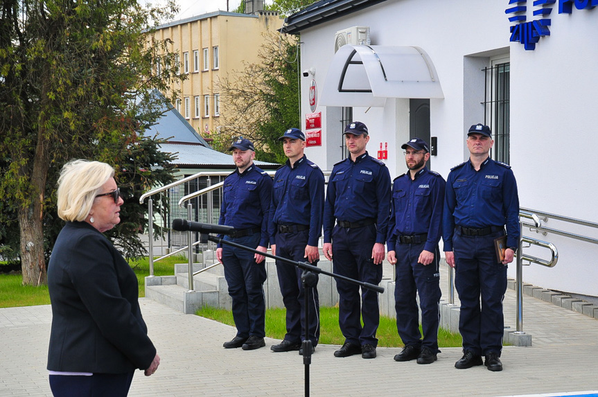 Nowy posterunek policji w Skołyszynie