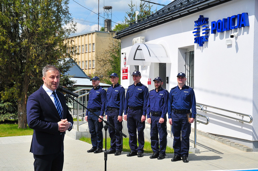 Nowy posterunek policji w Skołyszynie