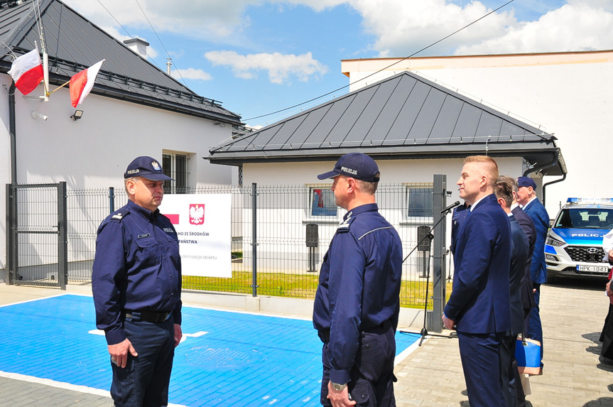 Nowy posterunek policji w Skołyszynie