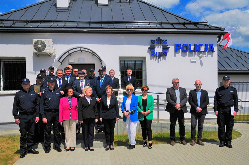 Nowy posterunek policji w Skołyszynie