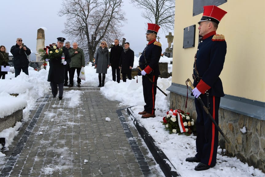 Obchody 160. rocznicy wybuchu Powstania Styczniowego w Dębowcu