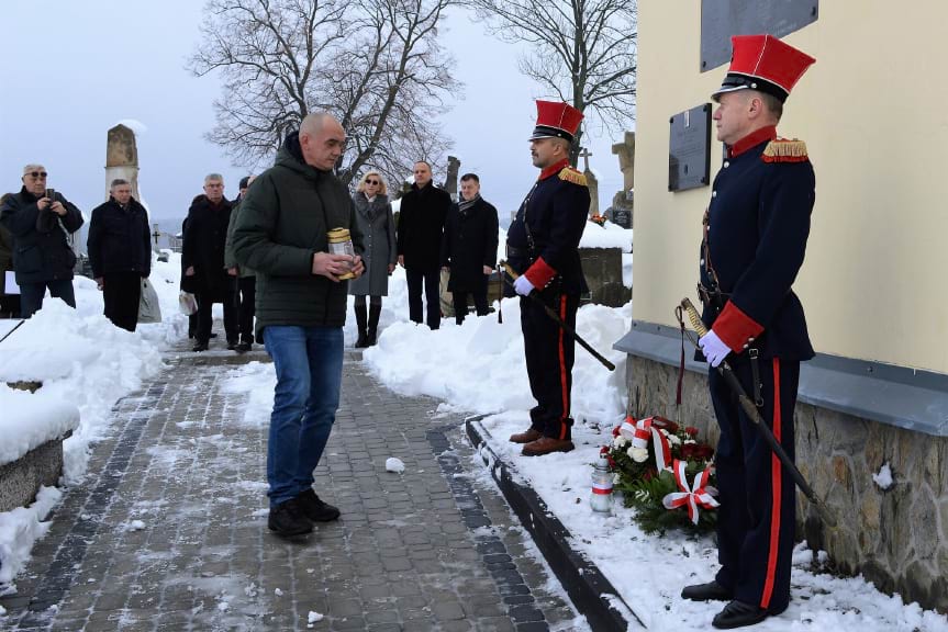 Obchody 160. rocznicy wybuchu Powstania Styczniowego w Dębowcu