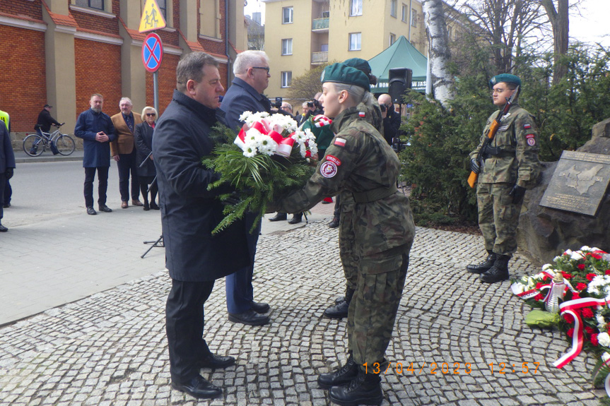 Obchody 83. rocznicy zbrodni katyńskiej i 13. rocznicy katastrofy smoleńskiej w Jaśle