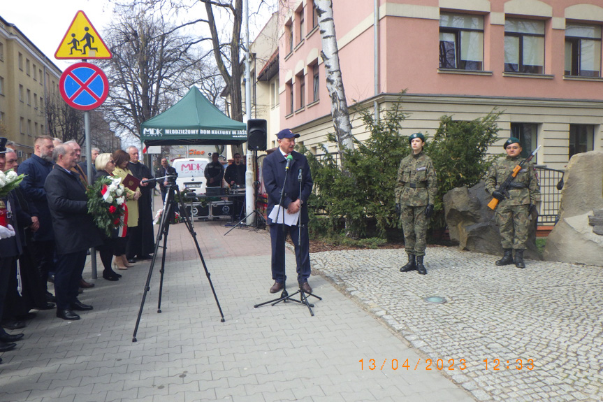 Obchody 83. rocznicy zbrodni katyńskiej i 13. rocznicy katastrofy smoleńskiej w Jaśle