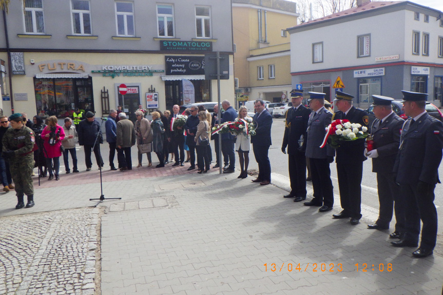 Obchody 83. rocznicy zbrodni katyńskiej i 13. rocznicy katastrofy smoleńskiej w Jaśle