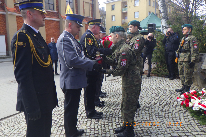 Obchody 83. rocznicy zbrodni katyńskiej i 13. rocznicy katastrofy smoleńskiej w Jaśle