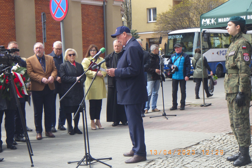 Obchody 83. rocznicy zbrodni katyńskiej i 13. rocznicy katastrofy smoleńskiej w Jaśle