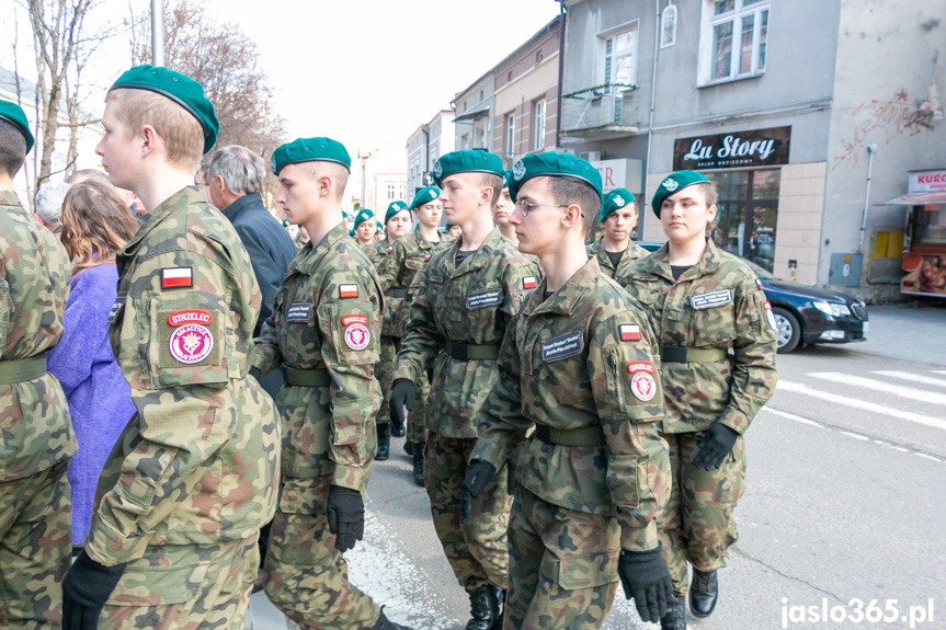 Odchody 82. rocznicy Zbrodni Katyńskiej i 12. rocznicy Katastrofy Smoleńskiej w Jaśle