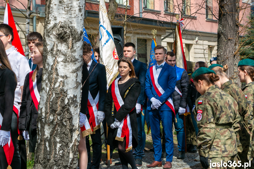 Odchody 82. rocznicy Zbrodni Katyńskiej i 12. rocznicy Katastrofy Smoleńskiej w Jaśle