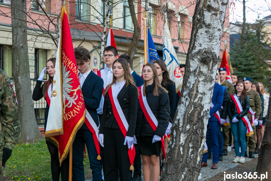 Odchody 82. rocznicy Zbrodni Katyńskiej i 12. rocznicy Katastrofy Smoleńskiej w Jaśle