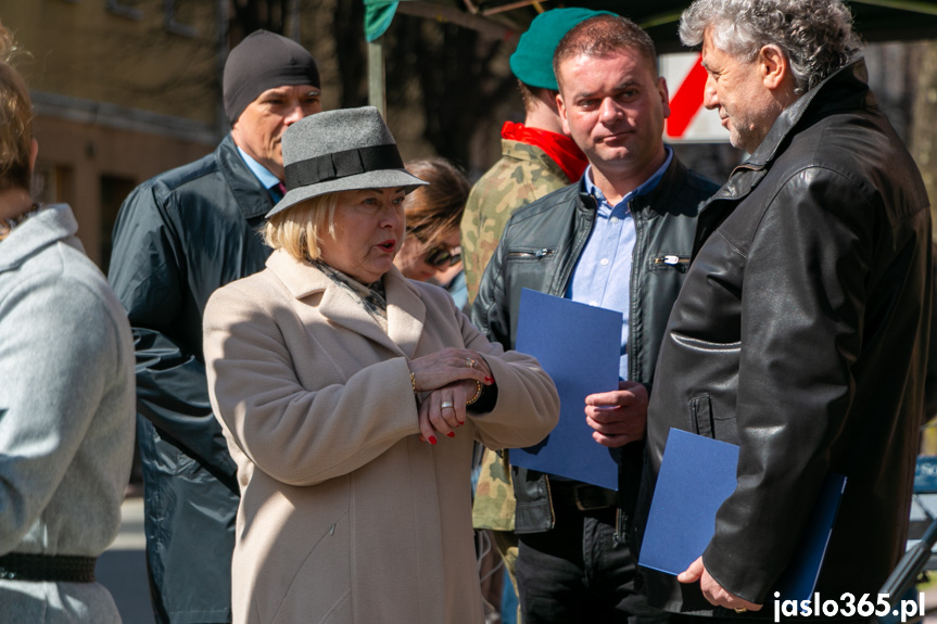 Odchody 82. rocznicy Zbrodni Katyńskiej i 12. rocznicy Katastrofy Smoleńskiej w Jaśle