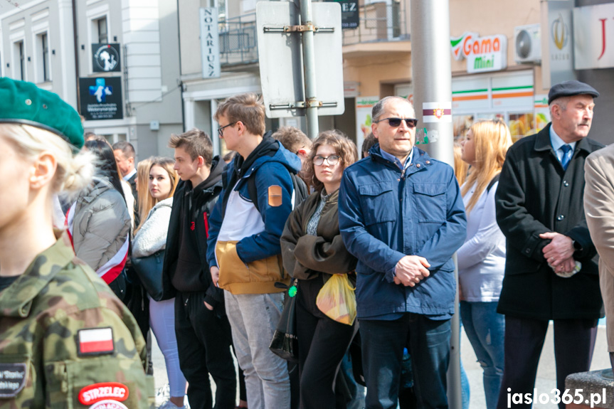 Odchody 82. rocznicy Zbrodni Katyńskiej i 12. rocznicy Katastrofy Smoleńskiej w Jaśle