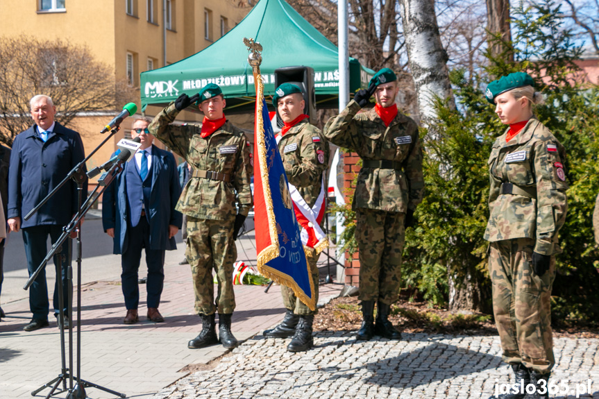 Odchody 82. rocznicy Zbrodni Katyńskiej i 12. rocznicy Katastrofy Smoleńskiej w Jaśle