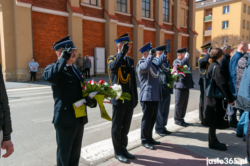 Odchody 82. rocznicy Zbrodni Katyńskiej i 12. rocznicy Katastrofy Smoleńskiej w Jaśle