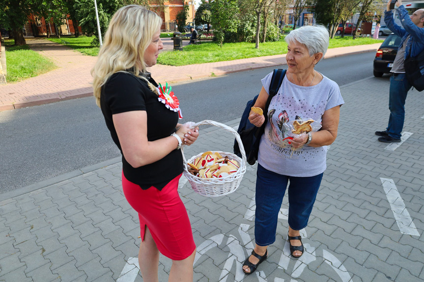 Odsłonięcie murala w Jaśle