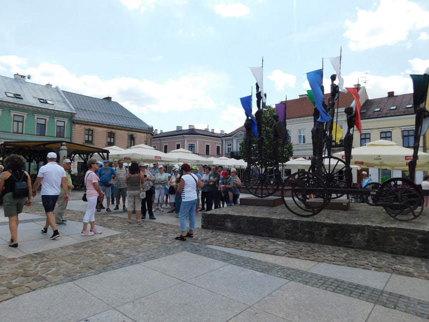 Odwiedzili Kielce i Chęciny