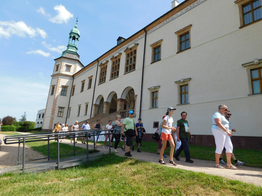 Odwiedzili Kielce i Chęciny