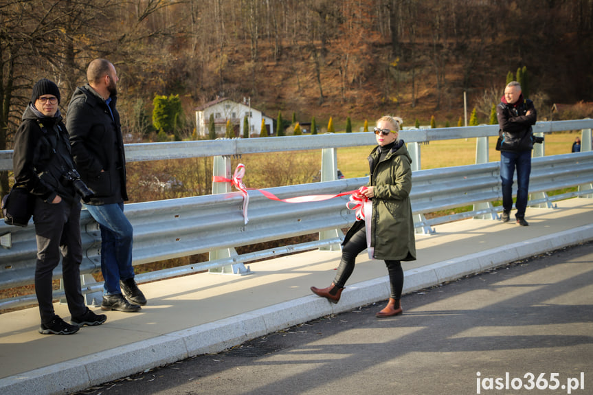 Oficjalne otwarcie mostu Tarnowiec - Jedlicze