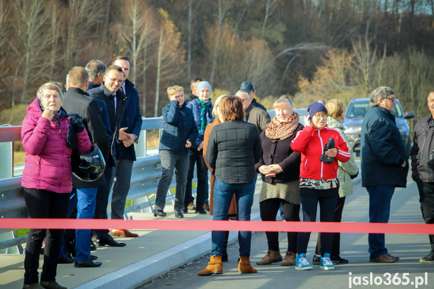 Oficjalne otwarcie mostu Tarnowiec - Jedlicze