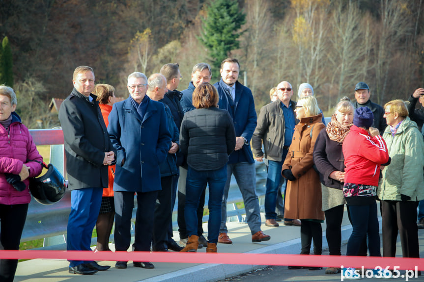 Oficjalne otwarcie mostu Tarnowiec - Jedlicze