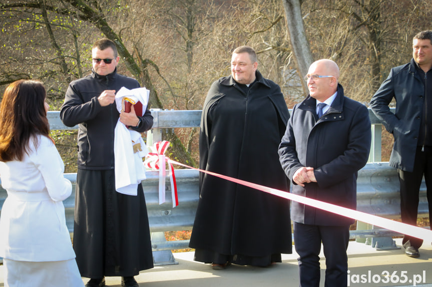 Oficjalne otwarcie mostu Tarnowiec - Jedlicze