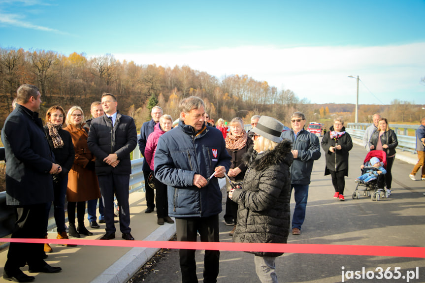 Oficjalne otwarcie mostu Tarnowiec - Jedlicze