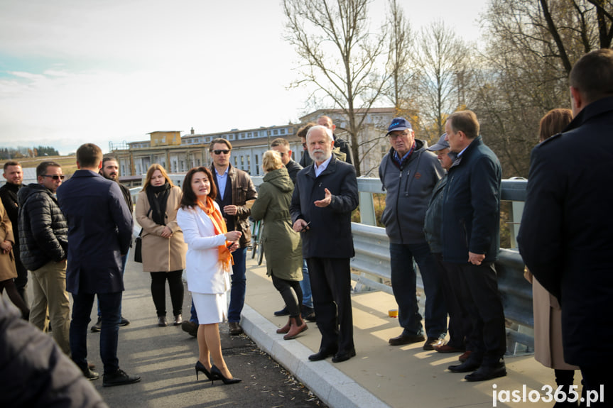 Oficjalne otwarcie mostu Tarnowiec - Jedlicze