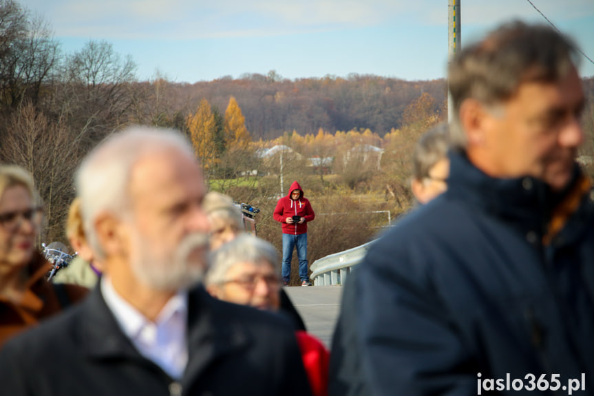 Oficjalne otwarcie mostu Tarnowiec - Jedlicze