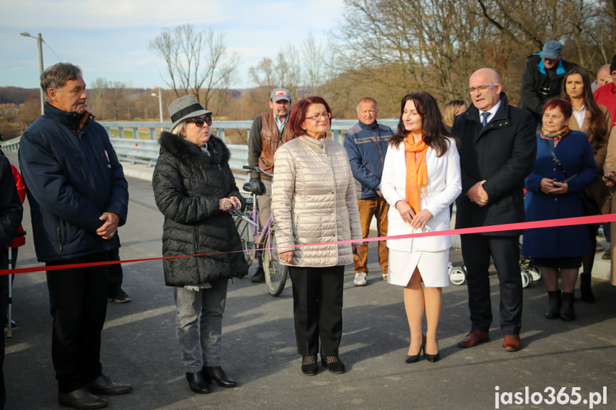 Oficjalne otwarcie mostu Tarnowiec - Jedlicze