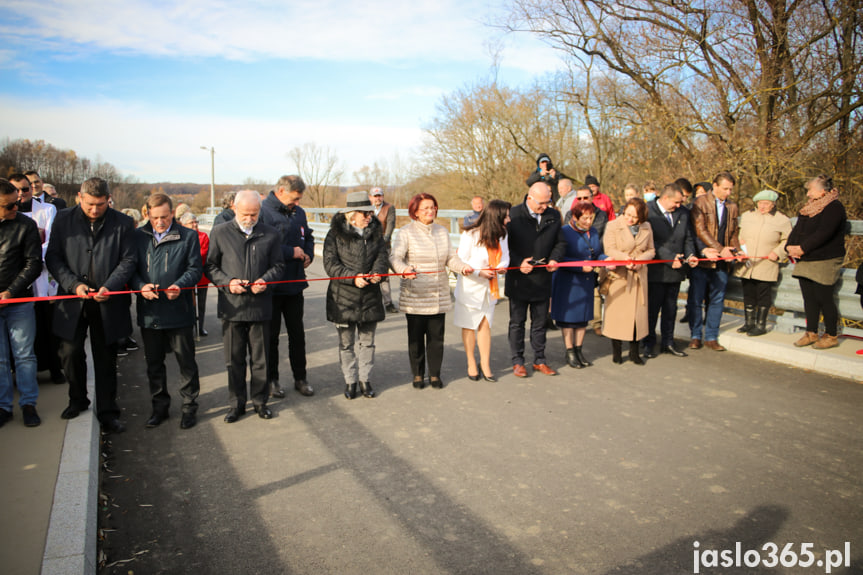 Oficjalne otwarcie mostu Tarnowiec - Jedlicze