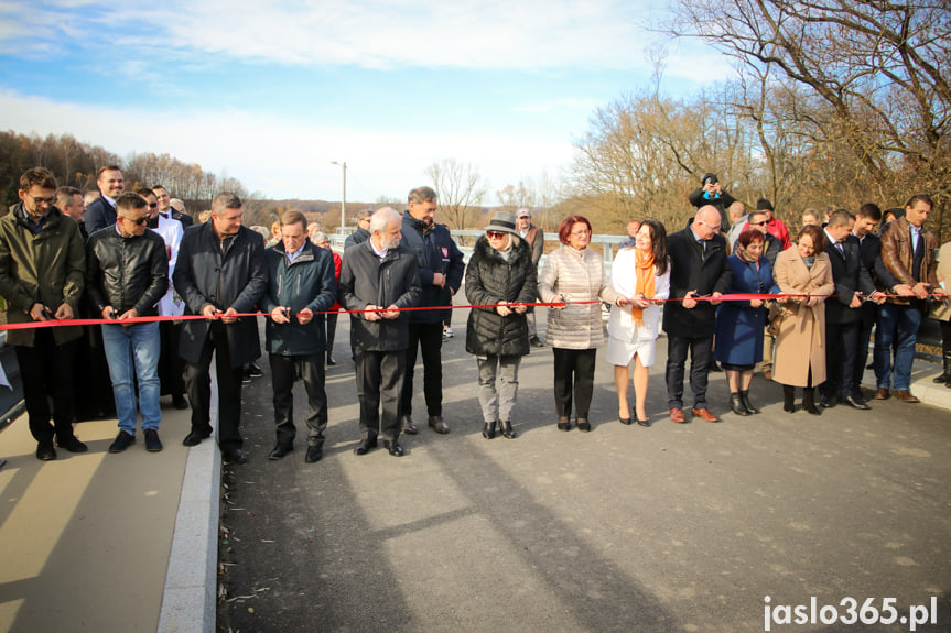 Oficjalne otwarcie mostu Tarnowiec - Jedlicze