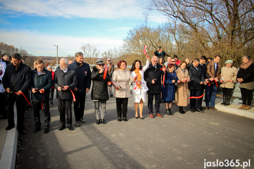 Oficjalne otwarcie mostu Tarnowiec - Jedlicze