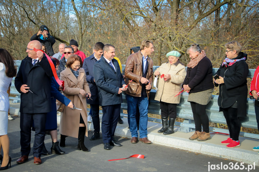 Oficjalne otwarcie mostu Tarnowiec - Jedlicze