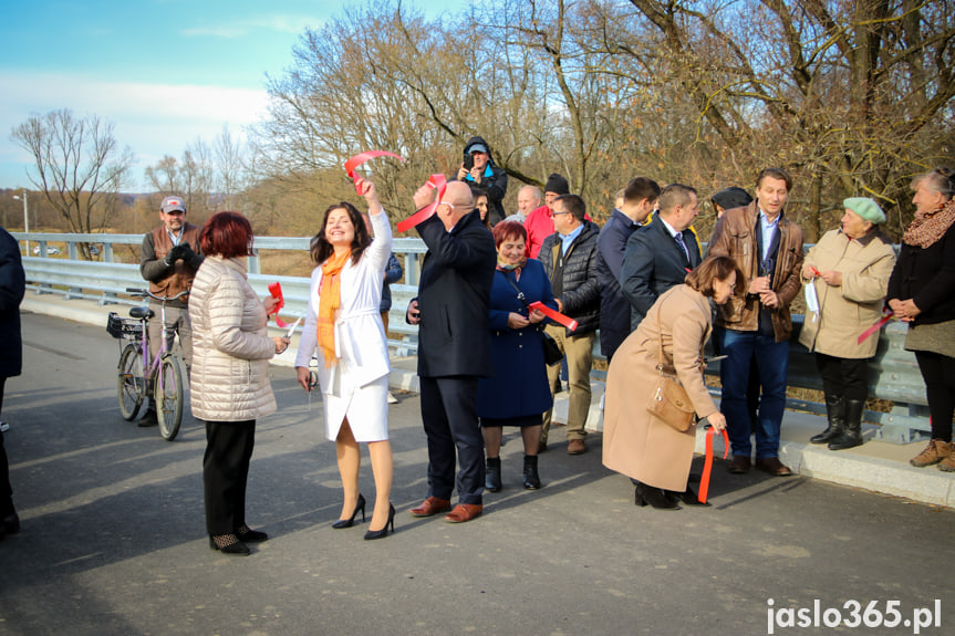 Oficjalne otwarcie mostu Tarnowiec - Jedlicze