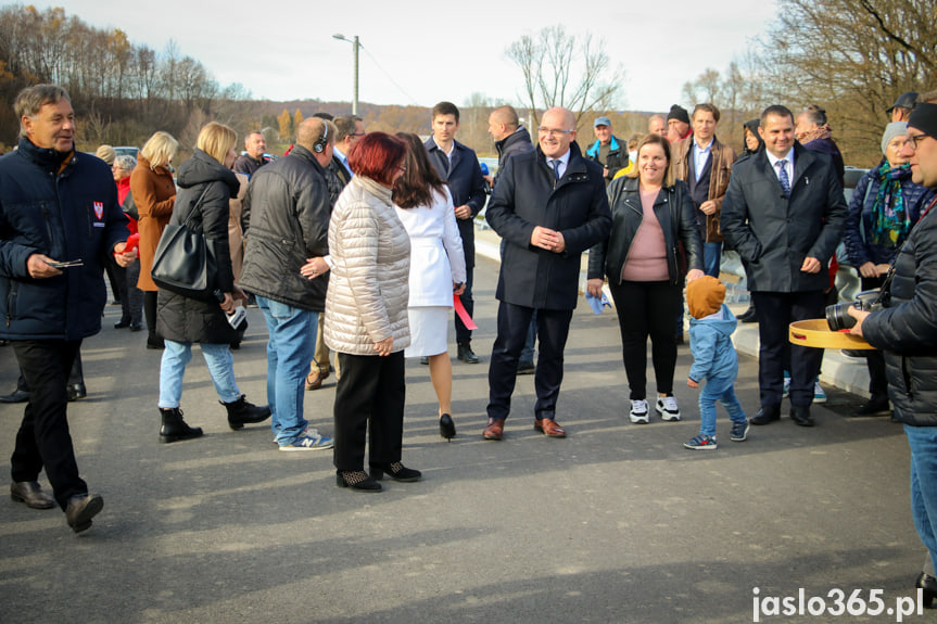 Oficjalne otwarcie mostu Tarnowiec - Jedlicze