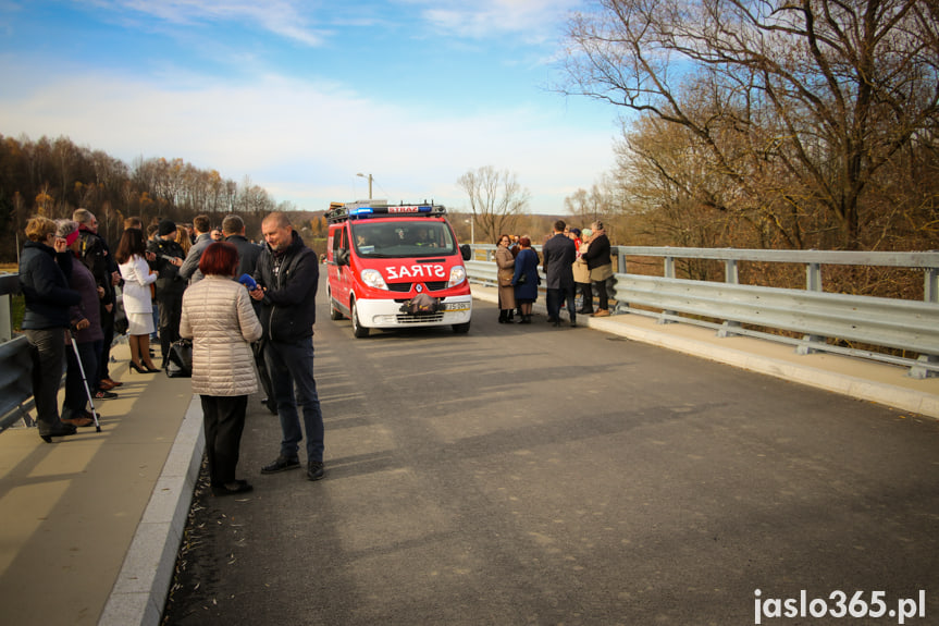 Oficjalne otwarcie mostu Tarnowiec - Jedlicze